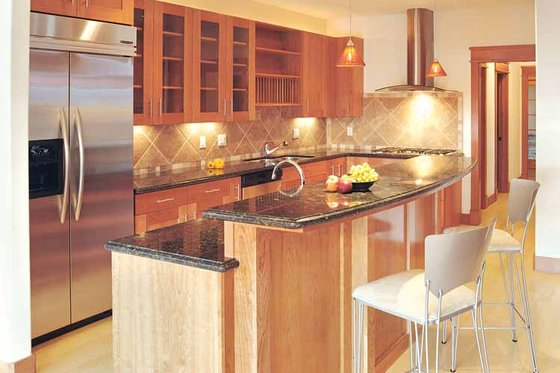 Interior - Kitchen for Craftsman House Plan #1042-1 - 4 bed, 3.5 bath