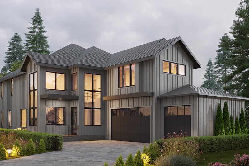 House Design - Farmhouse Exterior - Front Elevation Plan #1066-249