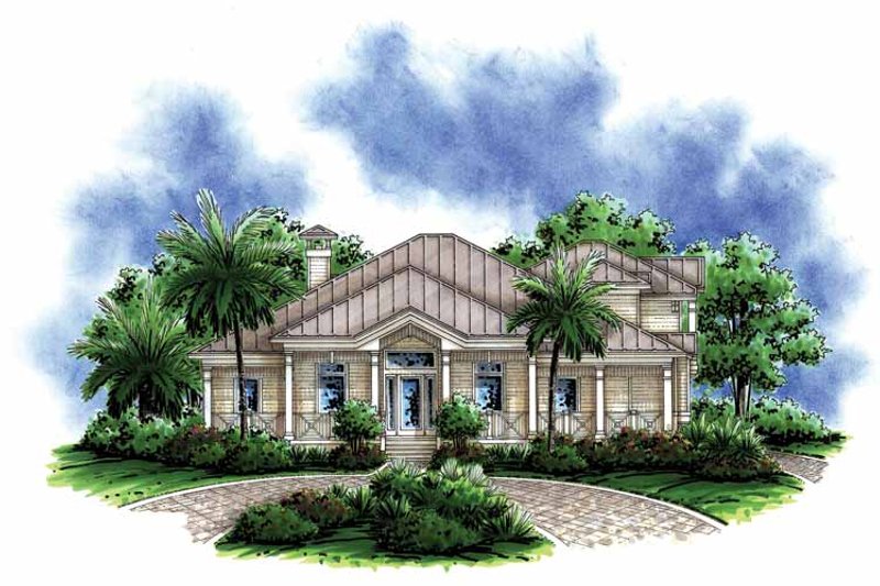 Home Plan - Country Exterior - Front Elevation Plan #1017-149