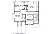 Traditional Style House Plan - 4 Beds 3.5 Baths 3315 Sq/Ft Plan #67-434 