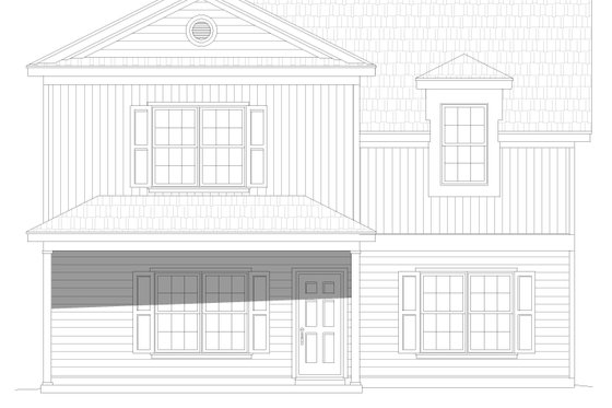 Exterior - Front Elevation 3 for Country House Plan #932-392 - 4 bed, 3.5 bath