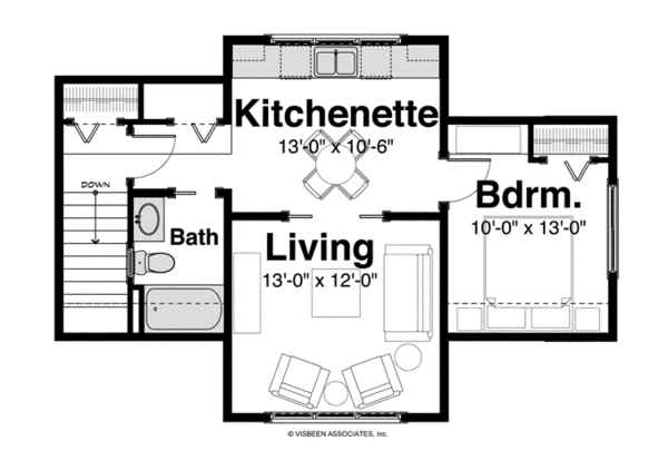Architectural House Design - Craftsman Floor Plan - Other Floor Plan #928-254