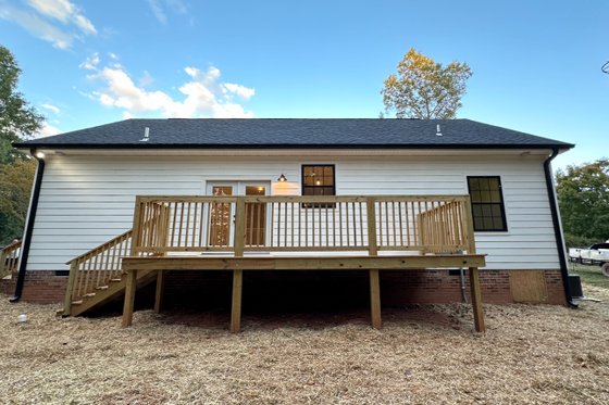 Exterior - Front Elevation 4 for Farmhouse House Plan #44-292 - 3 bed, 2 bath