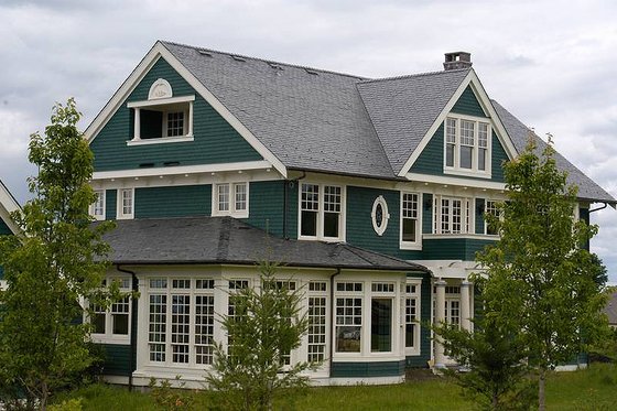 Exterior - Other Elevation 2 for Colonial House Plan #48-151 - 6 bed, 5 bath