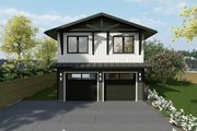 Craftsman Style House Plan - 2 Beds 1 Baths 781 Sq/Ft Plan #1101-8 