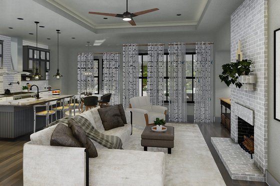 Photo 3 for Farmhouse House Plan #120-263 - 4 bed, 3 bath