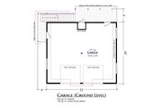 Farmhouse Style House Plan - 1 Beds 1 Baths 758 Sq/Ft Plan #1099-2 