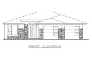 Modern Style House Plan - 3 Beds 2 Baths 1583 Sq/Ft Plan #1100-23 