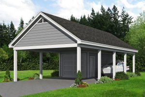 Traditional Exterior - Front Elevation Plan #932-329