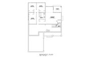 Contemporary Style House Plan - 3 Beds 2 Baths 1672 Sq/Ft Plan #1100-77 