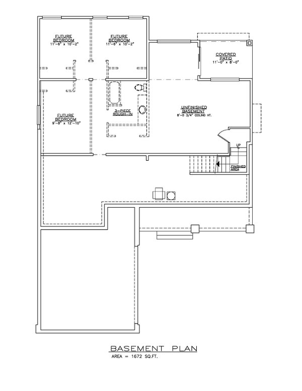Architectural House Design - Contemporary Floor Plan - Other Floor Plan #1100-77