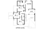 Traditional Style House Plan - 5 Beds 2.5 Baths 2320 Sq/Ft Plan #48-175 