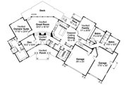 Craftsman Style House Plan - 3 Beds 2.5 Baths 4336 Sq/Ft Plan #124-1148 