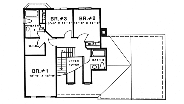 House Design - Country Floor Plan - Other Floor Plan #1001-118