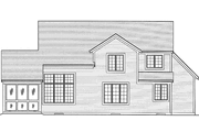 Colonial Style House Plan - 4 Beds 2.5 Baths 2316 Sq/Ft Plan #46-792 