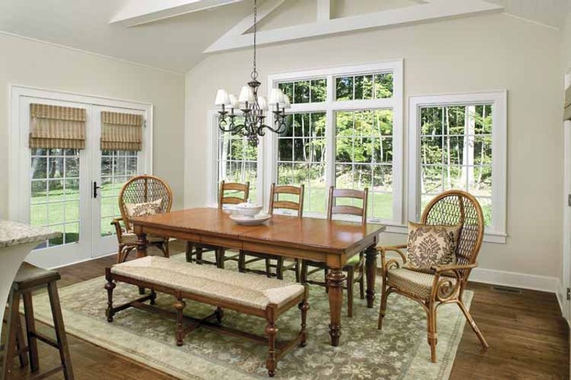 Home Plan - Interior - Dining Room for European House Plan #928-40 - 4 bed, 3 bath