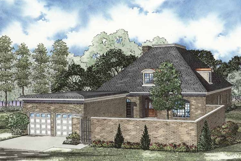 Dream House Plan - Traditional Exterior - Front Elevation Plan #17-3267