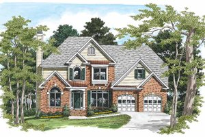 Traditional Exterior - Front Elevation Plan #927-155