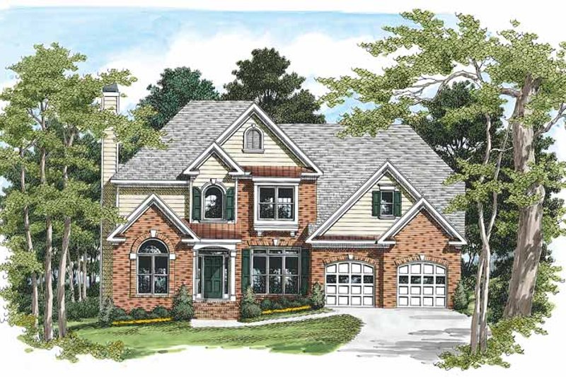 Dream House Plan - Traditional Exterior - Front Elevation Plan #927-155