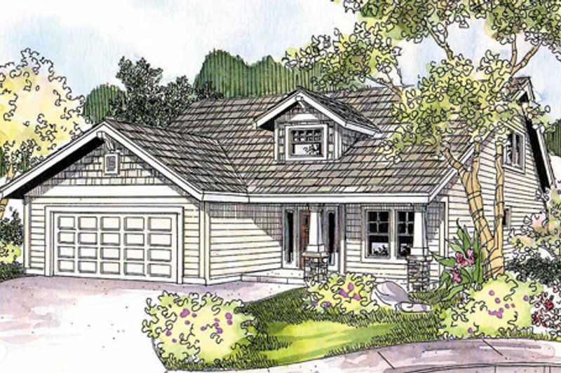 Home Plan - Exterior - Front Elevation Plan #124-692