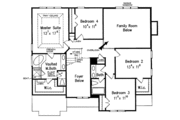 Colonial Style House Plan - 4 Beds 2.5 Baths 2344 Sq/Ft Plan #927-919 Floor 