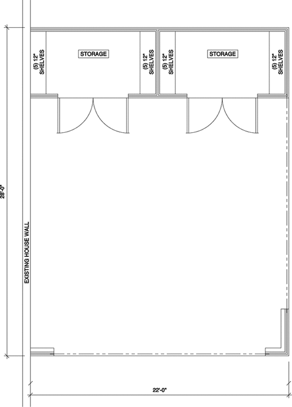 Home Plan - Floor Plan - Main Floor Plan #410-3605