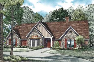 Traditional Exterior - Front Elevation Plan #17-3344