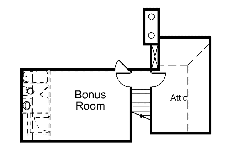 Home Plan - Floor Plan - Other Floor for Colonial House Plan #429-393 - 3 bed, 2.5 bath