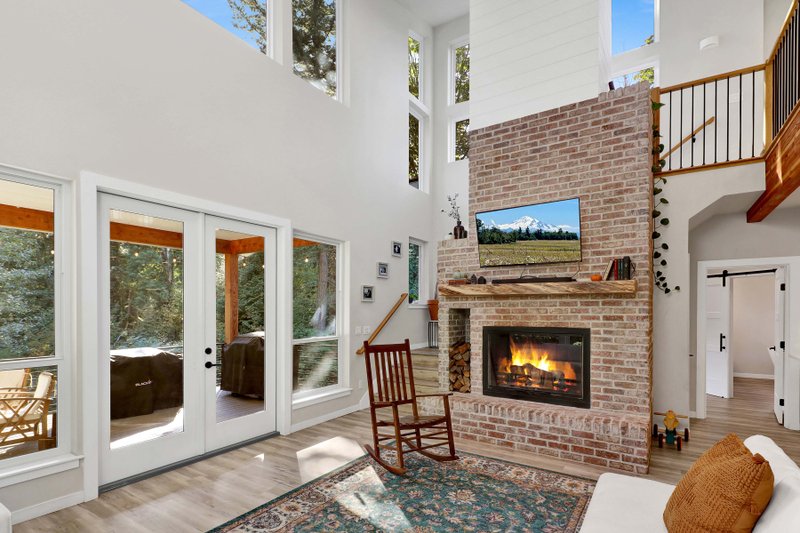 Architectural House Design - Interior - Family Room 2 for Contemporary House Plan #1070-62 - 3 bed, 3.5 bath