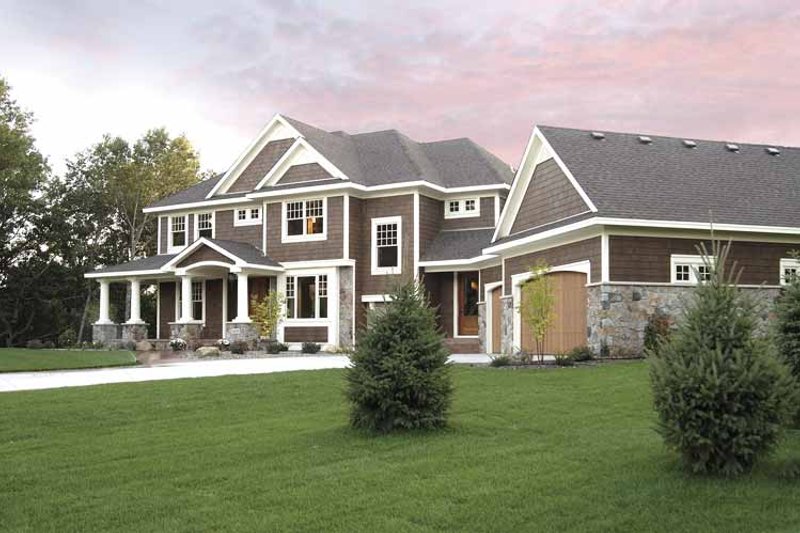 Dream House Plan - Classical Exterior - Front Elevation Plan #51-657