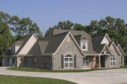 Contemporary Style House Plan - 4 Beds 4 Baths 3594 Sq/Ft Plan #11-278 