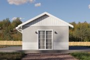 Traditional Style House Plan - 1 Beds 1 Baths 499 Sq/Ft Plan #1106-149 Exterior 