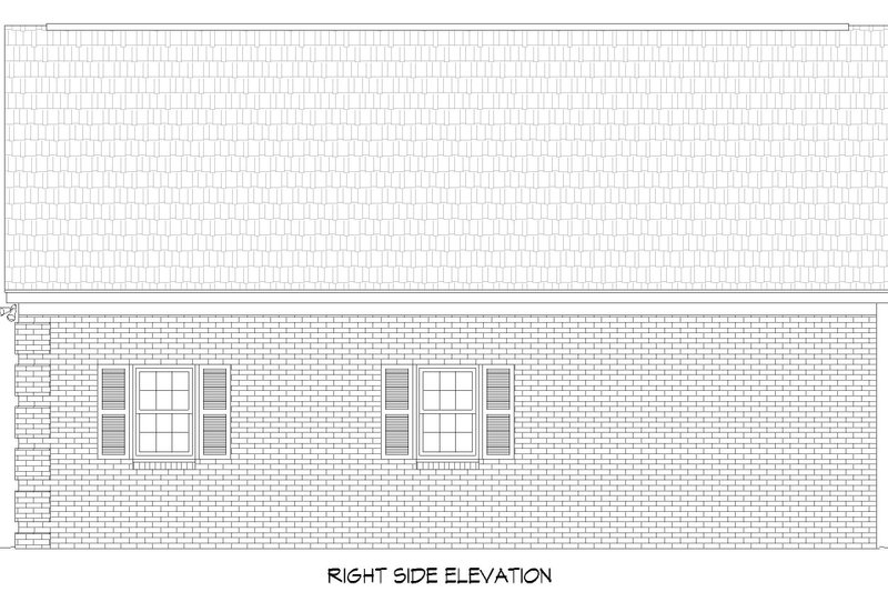 House Plan Design - Exterior - Other Elevation for Country House Plan #932-369, 0 bath