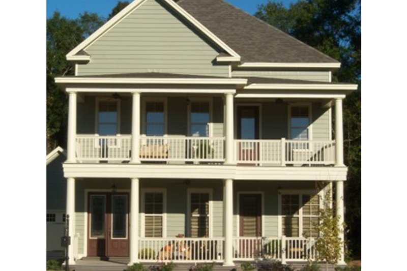 House Design - Exterior - Front Elevation 3 for Southern House Plan #63-264 - 3 bed, 2.5 bath