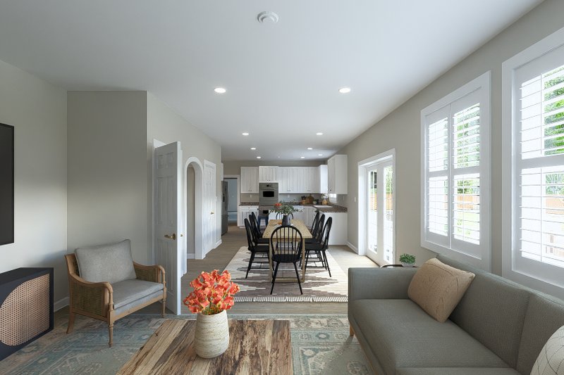 Dream House Plan - Interior - Other for Farmhouse House Plan #1060-207 - 5 bed, 3 bath