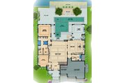 Contemporary Style House Plan - 4 Beds 6 Baths 6300 Sq/Ft Plan #548-21 
