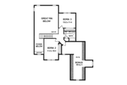 Colonial Style House Plan - 3 Beds 2.5 Baths 2615 Sq/Ft Plan #1010-156 