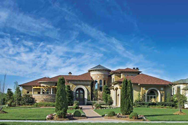Home Plan - European Exterior - Front Elevation Plan #930-357