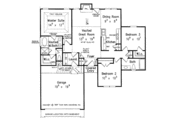 Ranch Style House Plan - 3 Beds 2 Baths 1282 Sq/Ft Plan #927-458 