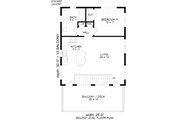 Contemporary Style House Plan - 1 Beds 1 Baths 804 Sq/Ft Plan #932-286 
