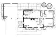 Colonial Style House Plan - 4 Beds 2 Baths 1771 Sq/Ft Plan #72-822 Floor 