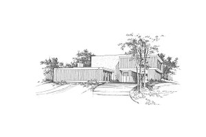 Contemporary Exterior - Front Elevation Plan #405-343