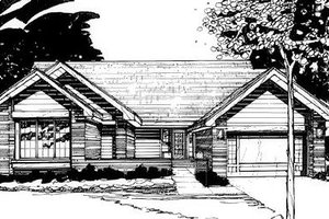 Traditional Exterior - Front Elevation Plan #320-441