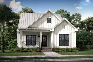 Exterior - Front Elevation 3 for Farmhouse House Plan #430-243 - 4 bed, 3.5 bath