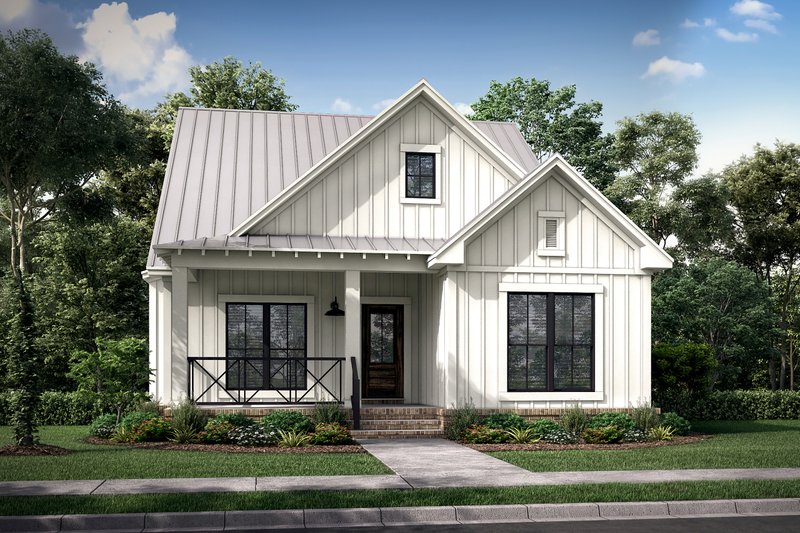 Farmhouse Style House Plan - 4 Beds 3.5 Baths 2001 Sq/Ft Plan #430-243 ...