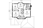 Traditional Style House Plan - 4 Beds 2.5 Baths 2614 Sq/Ft Plan #25-2221 
