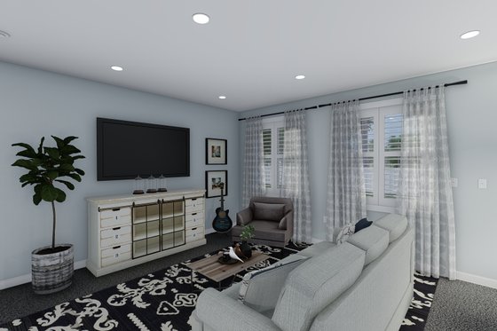 Interior - Family Room 2 for Farmhouse House Plan #1060-104 - 3 bed, 2 bath