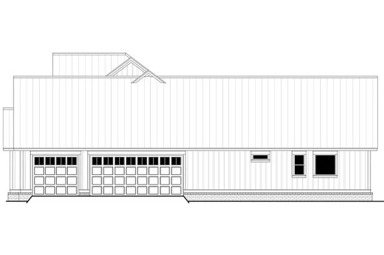 Exterior - Other Elevation 1 for Farmhouse House Plan #430-222 - 4 bed, 3.5 bath