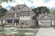 Colonial Style House Plan - 4 Beds 4 Baths 3970 Sq/Ft Plan #17-2102 
