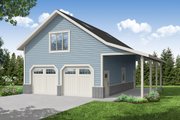 Country Style House Plan - 0 Beds 1 Baths 1530 Sq/Ft Plan #124-1329 